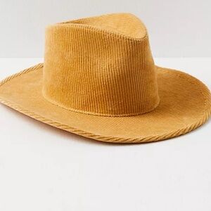 Free people lack of color sandy cord hat size medium new without tags